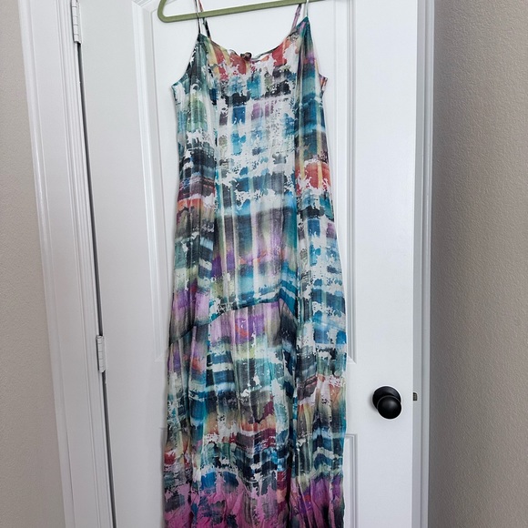 Summer maxi dress size M - Picture 2 of 6
